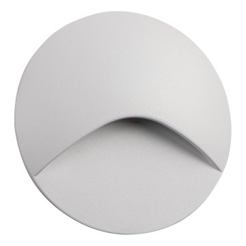 Lampă LED pentru scări EXIN LED/2,5W/230V 4000K IP65 albă rotundă