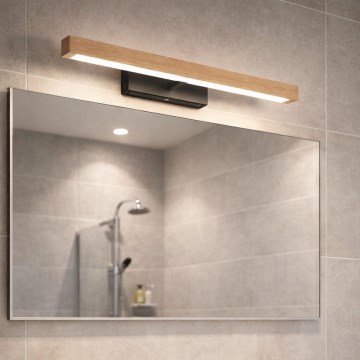 Lampă LED pentru tablouri VERDE LED/5,5W/230V 3000K 46 cm stejar/negru