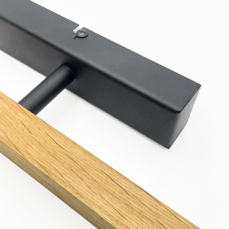 Lampă LED pentru tablouri VERDE LED/5,5W/230V 3000K 46 cm stejar/negru