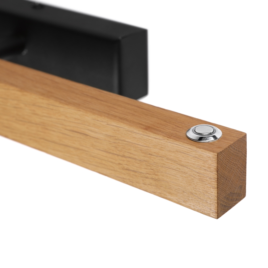 Lampă LED pentru tablouri VERDE LED/5,5W/230V 3000K 46 cm stejar/negru