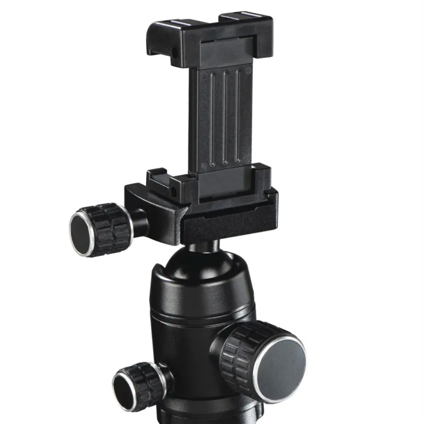 Lampă LED pentru telefoane, aparate de fotografiat și camere video LED/5,5W/2xAA Hama