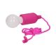 Lampă LED portabilă LED/1W/3xAAA roz