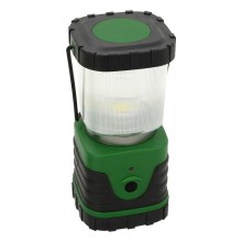 Lampă LED portabilă LED/3xLR20 IP44 neagră/verde