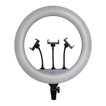 Lampă LED reglabilă cu trepied și suport pentru vlogging LED/55W/230V CRI 90 + telecomandă