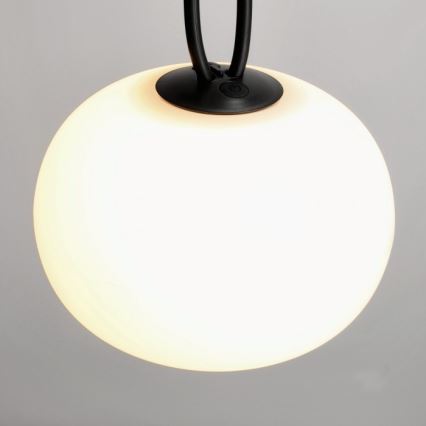 Lampă LED de exterior reîncărcabilă și reglabilă VENEZIA LED/1,5W/5V 2500K IP54 2600 mAh neagră