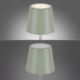 Lampă LED dimabilă reîncărcabilă de masă de exterior Leuchten Direkt 19250-43 EURIA LED/3W/5V IP54 verde
