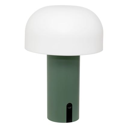 Lampă LED reîncărcabilă de masă de exterior Atmosphera JANY LED/3,7V 22 cm 2200 mAh IP44 verde