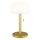Lampă LED reîncărcabilă de masă Globo LED/1,5W/3,7V 3000/4200/6000K 1800mAh alamă