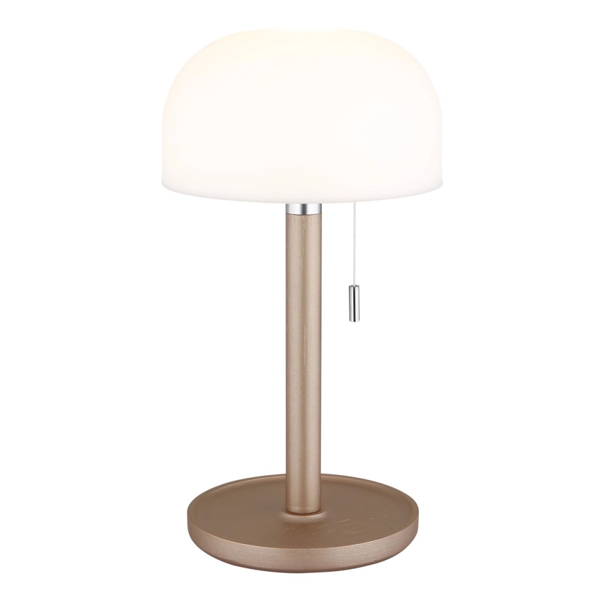 Lampă LED reîncărcabilă de masă Globo LED/1,5W/3,7V 3000/4200/6000K 1800mAh maro