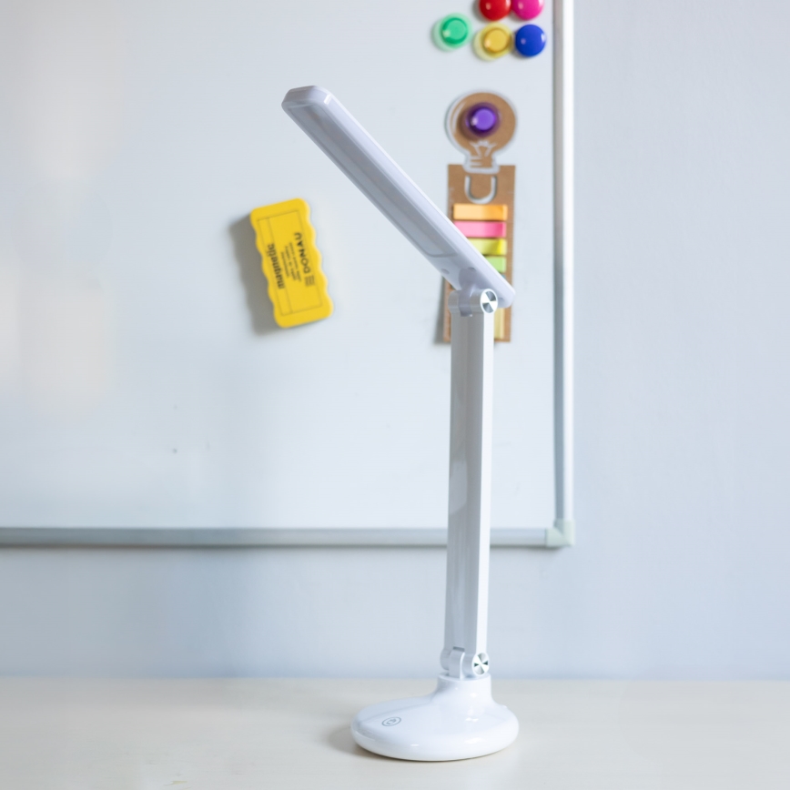 Lampă LED reîncărcabilă de masă Zuma Line LED/6W/1200 mAh 3000/4500/6000K CRI 90 alb