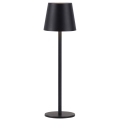 Lampă LED reîncărcabilă dimabilă de masă de exterior EURIA LED/3W/5V IP54 negru Leuchten Direkt 19250-18