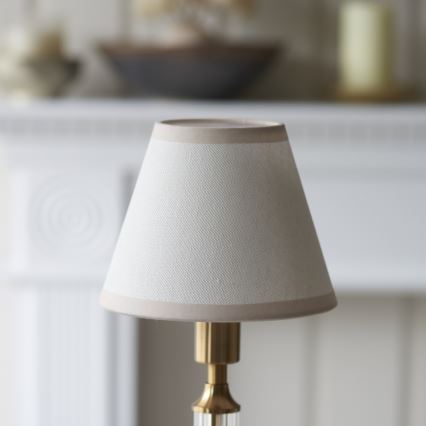 Lampă LED reîncărcabilă dimabilă de masă Endon 114849 MORTON LED/1,5W/5V 3600 mAh alamă/bej