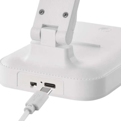 Lampă LED reîncărcabilă dimabilă de masă LED/5W/3,7V 3000K/4000K/6500K 800mAh alb