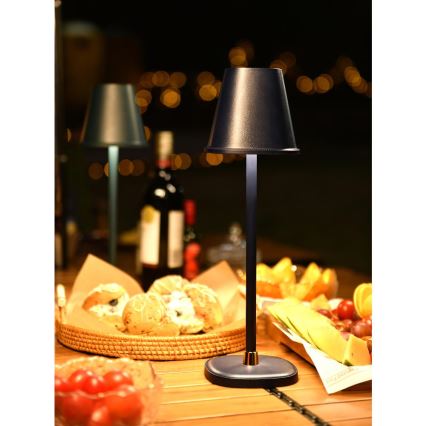 Lampă LED reîncărcabilă dimabilă de masă LED/3W/1800 mAh albastru închis