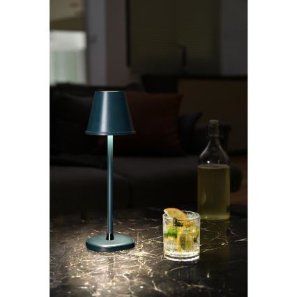 Lampă LED reîncărcabilă dimabilă de masă LED/3W/1800 mAh albastru închis