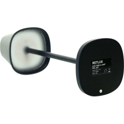 Lampă LED reîncărcabilă dimabilă de masă LED/3W/1800 mAh albastru închis