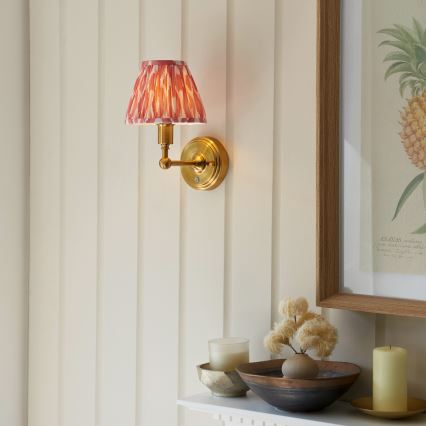 Lampă LED reîncărcabilă dimabilă de perete Endon 114817 BURLEY LED/1,5W/5V alamă/roz