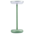 Lampă LED reîncărcabilă dimabilă Kanlux 37313 FLUXY LED/1,7W/1800 mAh IP44 verde