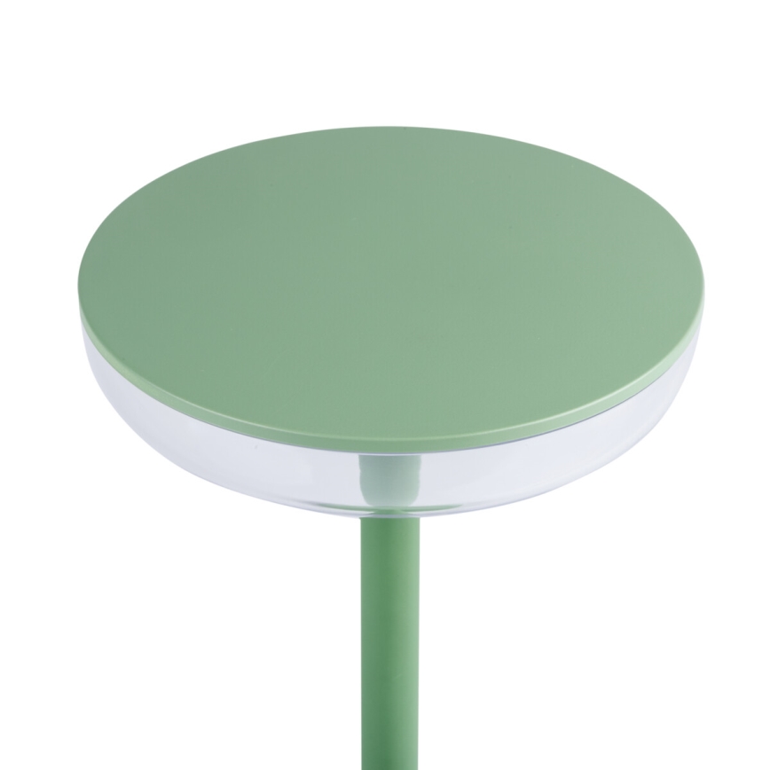 Lampă LED reîncărcabilă dimabilă Kanlux 37313 FLUXY LED/1,7W/1800 mAh IP44 verde