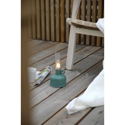 Lampă LED reîncărcabilă dimabilă de masă de exterior Markslöjd 108920 ASTRID LED/2W/1200 mAh IP44 verde