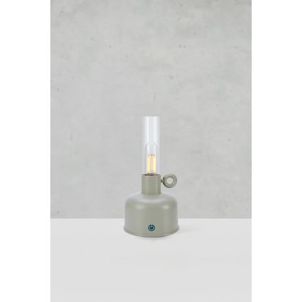 Lampă LED reîncărcabilă dimabilă de masă de exterior Markslöjd 108921 ASTRID LED/2W/1200 mAh IP44 gri