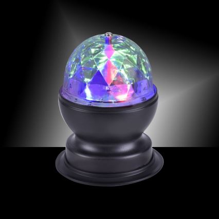 Lampă LED RGB de masă DISCO LED/3W/230V Leuchten Direkt 98035-18