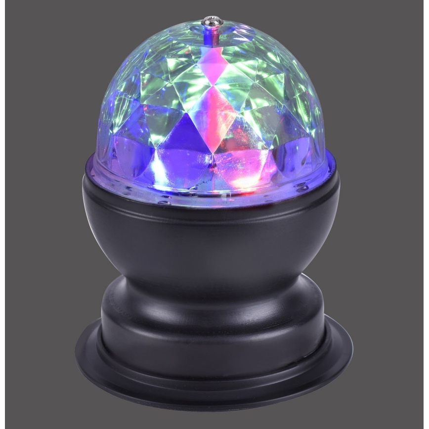 Lampă LED RGB de masă DISCO LED/3W/230V Leuchten Direkt 98035-18