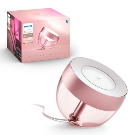 Lampă LED RGB de masă Hue IRIS LED/10W/230V roz Philips