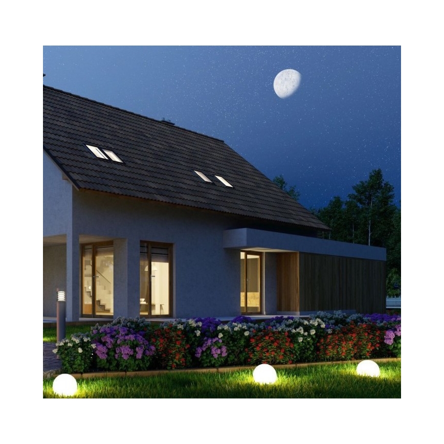 Lampă LED RGB dimabilă de exterior LED/1W/230V 30cm IP67