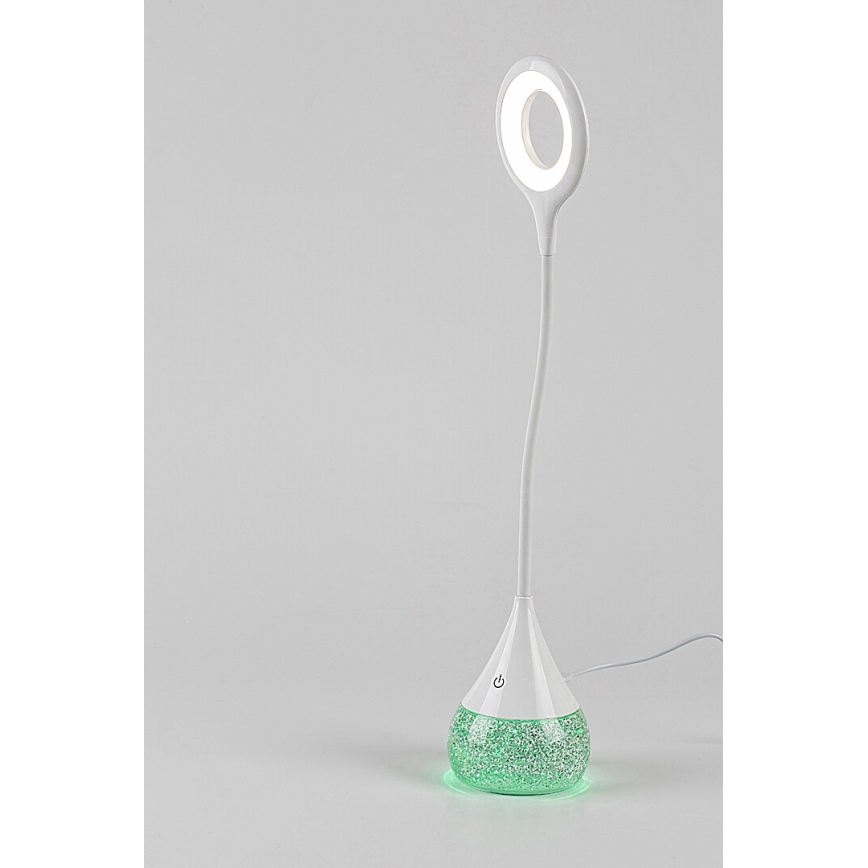 Lampă LED RGB dimabilă de masă Rabalux LED/4W/230V alb