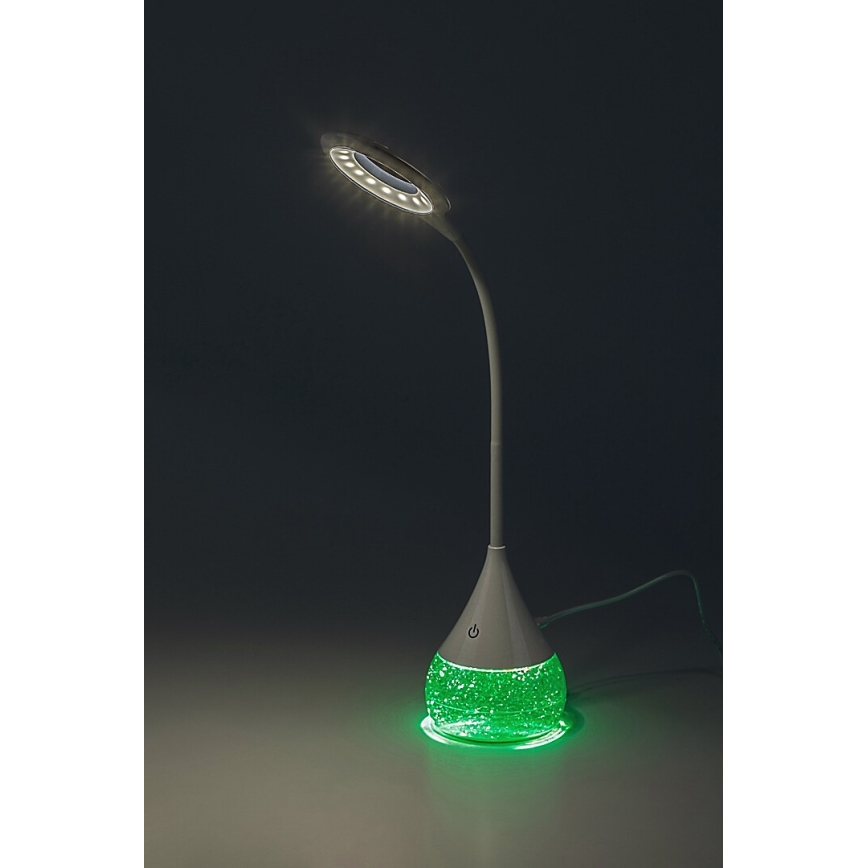 Lampă LED RGB dimabilă de masă Rabalux LED/4W/230V alb