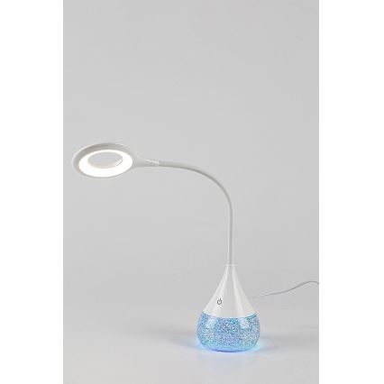 Lampă LED RGB dimabilă de masă Rabalux LED/4W/230V alb