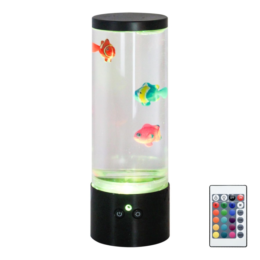 Lampă LED RGB dimabilă de masă Zuma Line LED/1W/5V/3xAA + telecomandă