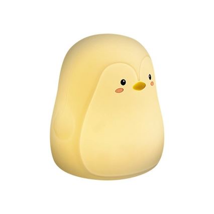 Lampă LED RGB pentru copii Rabalux LED/0,4W 1200 mAh pinguin