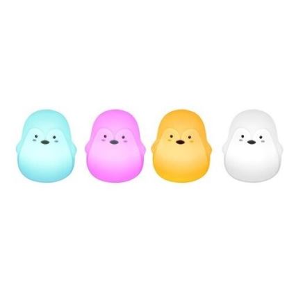 Lampă LED RGB pentru copii Rabalux LED/0,4W 1200 mAh pinguin