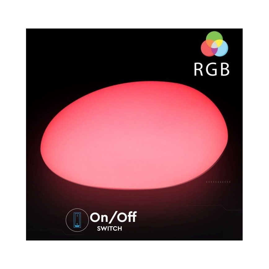 Lampă LED RGB reglabilă pentru exterior LED/1W/5V 28 cm IP67 1000 mAh + telecomandă