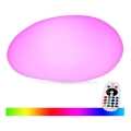 Lampă LED RGB reglabilă pentru exterior LED/1W/5V 28 cm IP67 1000 mAh + telecomandă