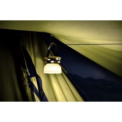 Lampă LED RGB solară portabilă reîncărcabilă cu bandă LED/10W/5V 3600 mAh IP65 3600 mAh