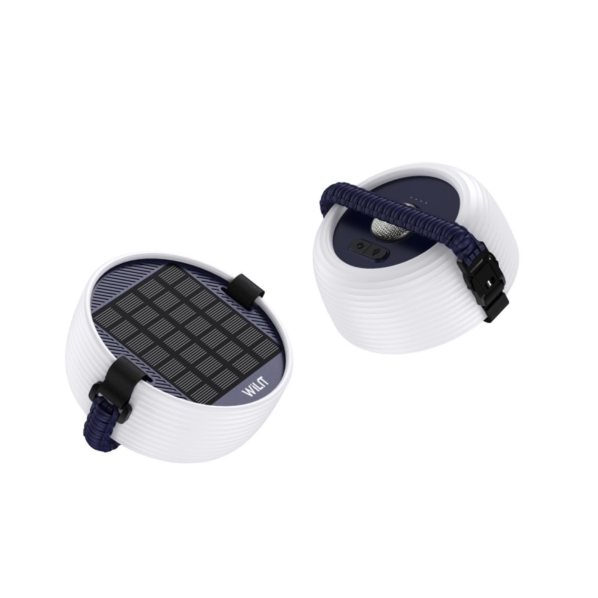 Lampă LED RGB solară portabilă reîncărcabilă cu bandă LED/10W/5V 3600 mAh IP65 3600 mAh