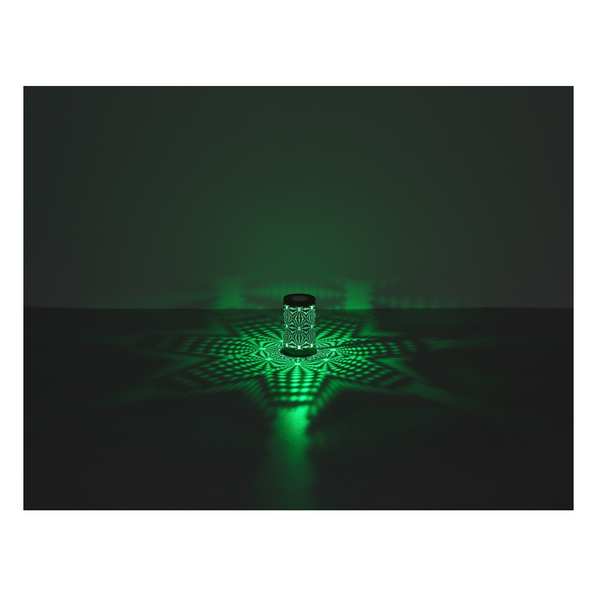 Lampă LED RGB tactilă reîncărcabilă de masă Globo LED/1W/5V 500 mAh maro