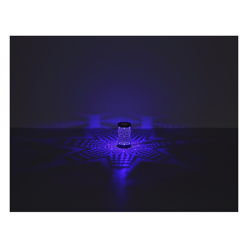 Lampă LED RGB tactilă reîncărcabilă de masă Globo LED/1W/5V 500 mAh maro