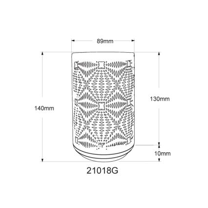Lampă LED RGB tactilă reîncărcabilă de masă Globo LED/1W/5V 500 mAh gri