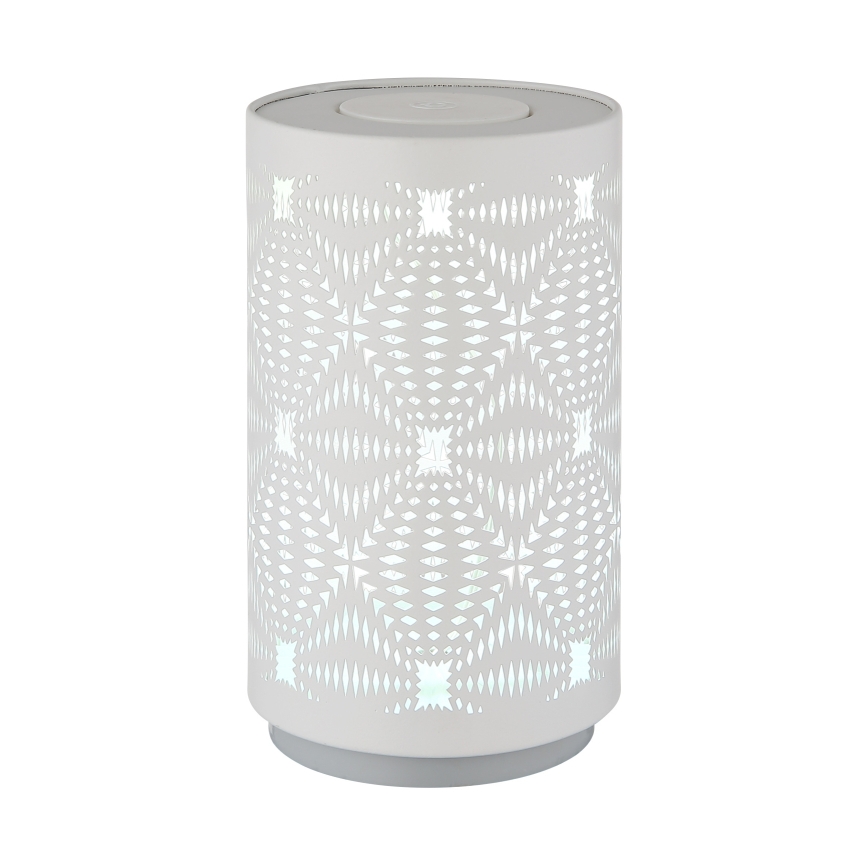 Lampă LED RGB tactilă reîncărcabilă de masă Globo LED/1W/5V 500 mAh alb