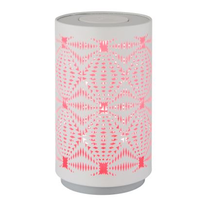 Lampă LED RGB tactilă reîncărcabilă de masă Globo LED/1W/5V 500 mAh alb