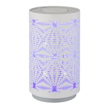 Lampă LED RGB tactilă reîncărcabilă de masă Globo LED/1W/5V 500 mAh alb