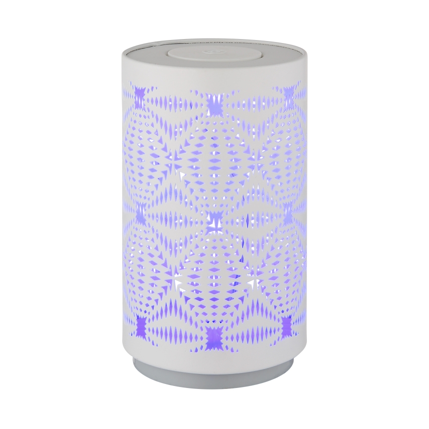 Lampă LED RGB tactilă reîncărcabilă de masă Globo LED/1W/5V 500 mAh alb