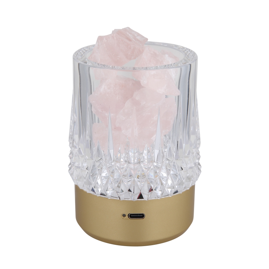 Lampă LED tactilă dimabilă de masă Globo LED/1W/5V 3000K 1200 mAh auriu