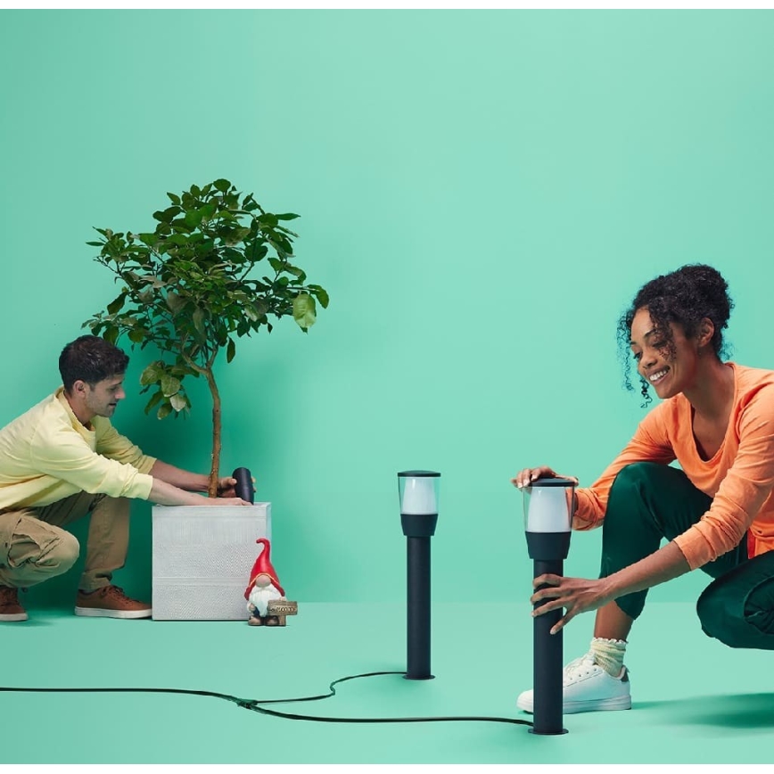 Lampă LED RGBW de exterior dimabilă ELPAS LED/4,8W/12/230V 2700-5000K IP65 Wi-Fi WiZ