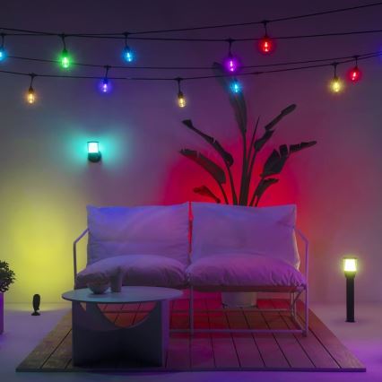 Lampă LED RGBW de exterior dimabilă ELPAS LED/4,8W/12/230V 2700-5000K IP65 Wi-Fi WiZ