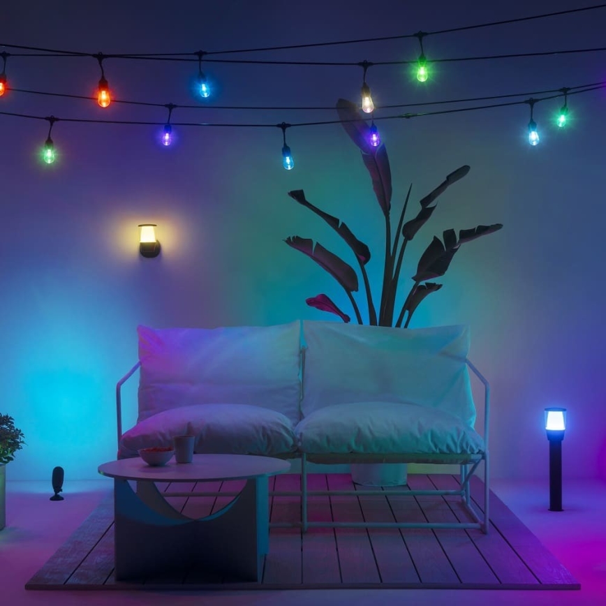 Lampă LED RGBW de exterior dimabilă ELPAS LED/4,8W/12/230V 2700-5000K IP65 Wi-Fi WiZ